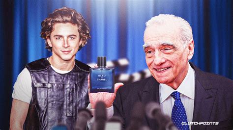 who is the guy in the chanel bleu commercial|martin scorsese timothee chalamet commercial.